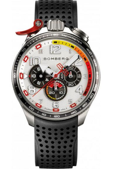 Review BS45CHSP.059-3.10 Bomberg Bolt-68 Racing Chronograph Men Watch replica